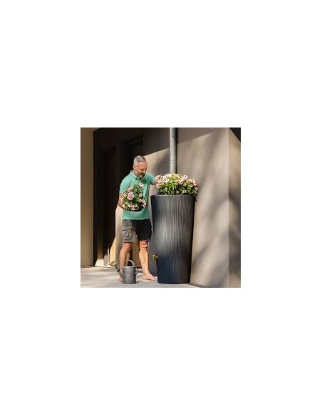 Récupérateur d'eau Linus Graphite 220L - Garantia Garantia Récupérateur d'eau