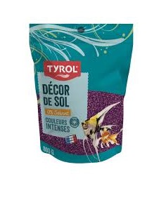 Décor de sol d'aquarium violet 800g - Tyrol Tyrol Sable et gravier d'aquarium