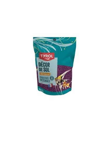 Décor de sol d'aquarium violet 800g - Tyrol Tyrol Sable et gravier d'aquarium