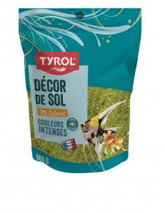 Décor de sol d'aquarium jaune 800g - Tyrol Tyrol Sable et gravier d'aquarium