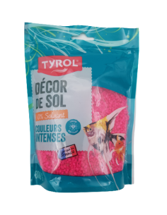 Décor de sol d'aquarium rose 800g - Tyrol Tyrol Sable et gravier d'aquarium