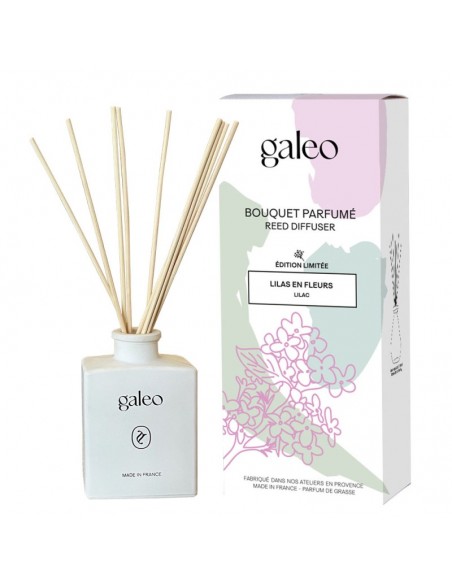 Diffuseur rotin "Lilas" 100 ml - Galeo GALEO Diffuseur de parfum