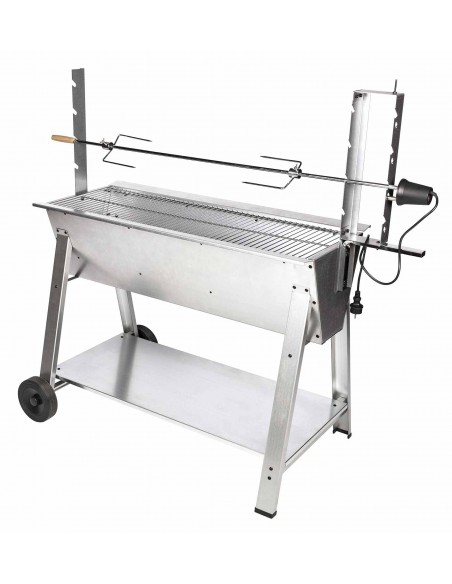 Barbecue rôtissoire à charbon TITAN - Somagic SOMAGIC Barbecue