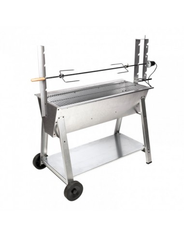 Barbecue rôtissoire à charbon TITAN - Somagic SOMAGIC Barbecue