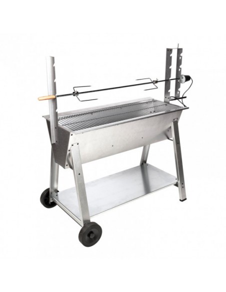 Barbecue rôtissoire à charbon TITAN - Somagic SOMAGIC Barbecue