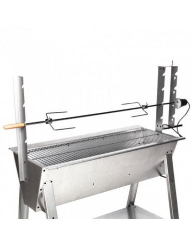 Barbecue rôtissoire à charbon TITAN - Somagic SOMAGIC Barbecue