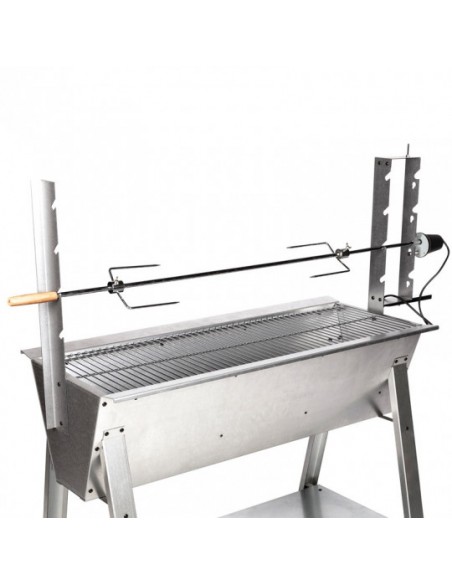Barbecue rôtissoire à charbon TITAN - Somagic SOMAGIC Barbecue