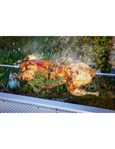 Barbecue rôtissoire à charbon TITAN - Somagic SOMAGIC Barbecue