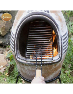 Grille BBQ amovible 71 x 24cm - Gardeco Gardeco Accessoires barbecue et plancha 2