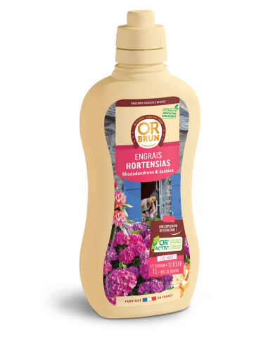 Engrais liquide Hortensia 1L - Or Brun Or Brun Les engrais naturels