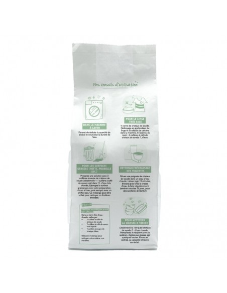 Cristaux de Soude 1kg - La Compagnie du Bicarbonate La Compagnie du Bicarbonate Produits ménagers