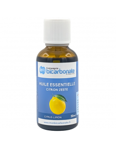 Huile Essentielle Citron 50ml - La Compagnie du Bicarbonate La Compagnie du Bicarbonate Produits ménagers