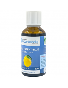 Huile Essentielle Citron 50ml - La Compagnie du Bicarbonate La Compagnie du Bicarbonate Produits ménagers 2