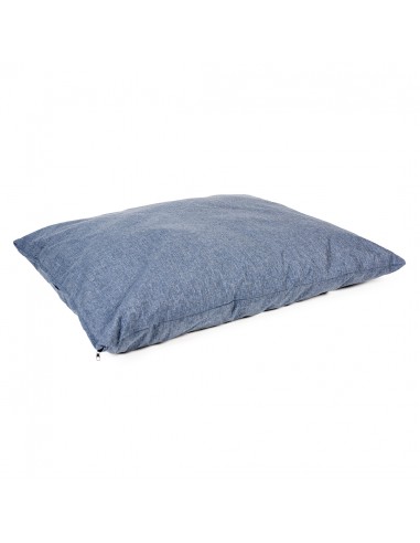 Coussin rectangulaire Textura bleu 60x40 cm - Laroy Group LAROY GROUP Coussin et matelas