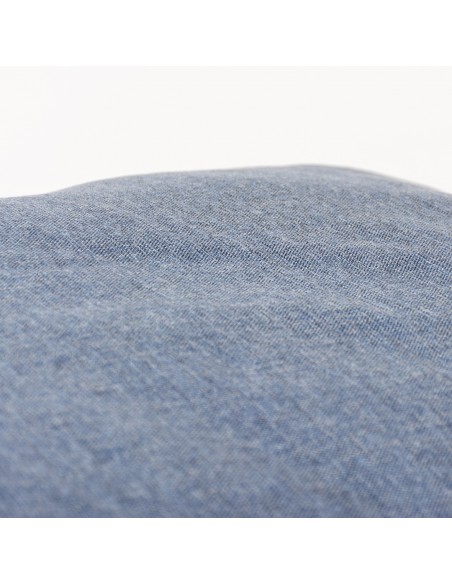 Coussin rectangulaire Textura bleu 60x40 cm - Laroy Group LAROY GROUP Coussin et matelas
