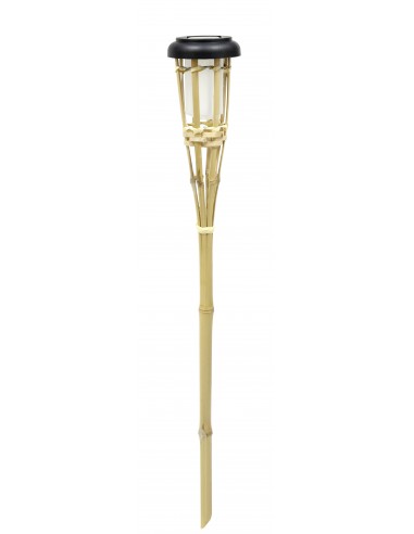 Balise solaire bambou "Flamme" - ECLOZ ECLOZ Guirlande, lanterne et objet décoratif