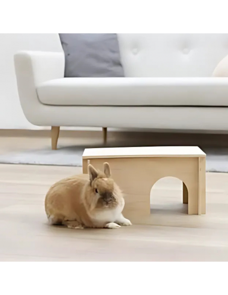 Maison pour rongeur L.38 x l.23 x H.19 cm - Kerbl Kerbl Accessoires pour habitat