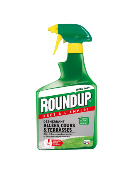 Désherbant prêt à l'emploi 1,2L - Roundup  Désherbant naturel total