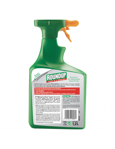 Désherbant prêt à l'emploi 1,2L - Roundup  Désherbant naturel total