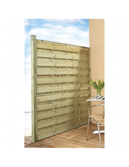 Panneau écran bois LUCAS L.180 x l.180 cm - Forest Style Forest Style Clôture et palissade