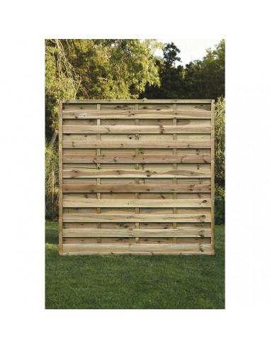 Panneau écran bois LUCAS L.180 x l.180 cm - Forest Style Forest Style Clôture et palissade