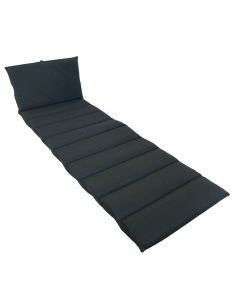 Coussin futon pour bain de soleil Ardoise - ECLOZ® ECLOZ Le coussinage & les tapis