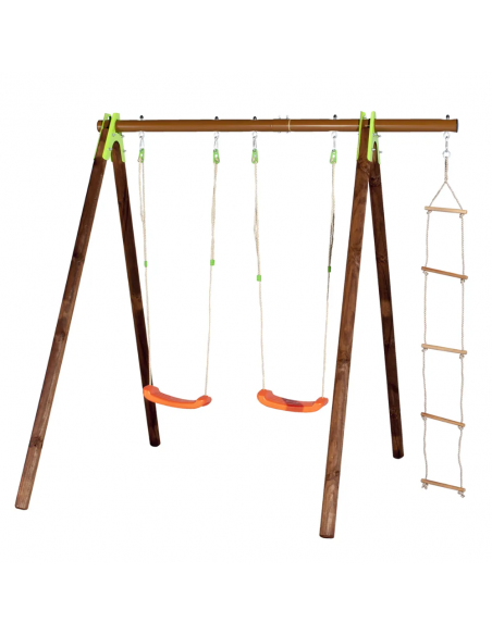 Portique XYLO Bois/métal - TRIGANO  Agrès, portique et accessoire