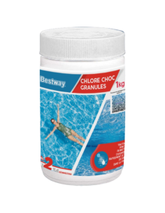 Chlore Choc granulés 1kg - Bestway® BestWay Produit d'entretien piscine
