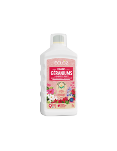 Engrais plantes fleuries et géranium 1L - ECLOZ ECLOZ Les engrais naturels