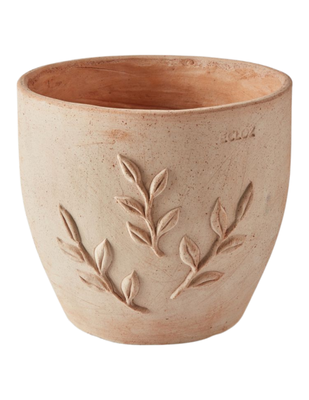 Pot en terre cuite Amano Ø22 cm - ECLOZ ECLOZ Pot et bac en terre cuite rond