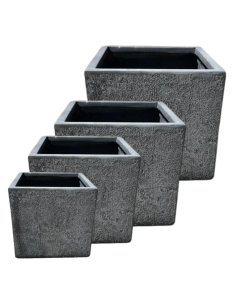 Pot Derby 03G Gris foncé - NDT NDT Pot et bac en fibre rond