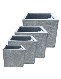 Pot Derby 03E Gris clair - NDT NDT Pot et bac en fibre rond