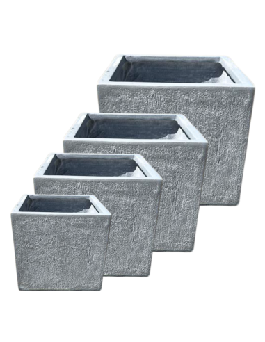 Pot Derby 03E Gris clair - NDT NDT Pot et bac en fibre rond