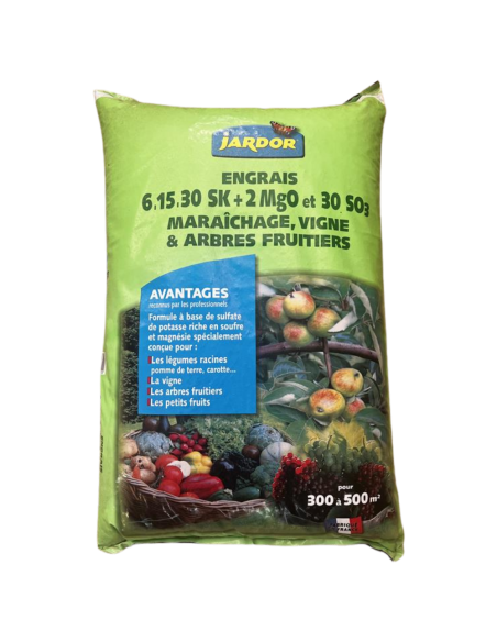 Engrais maraichage 25kg - Jardor  Les engrais de synthèse