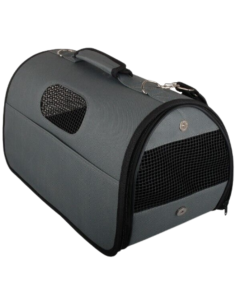 Sac de transport pour chien URBAN gris 48cm - Anka Anka Coussin et panier de transport