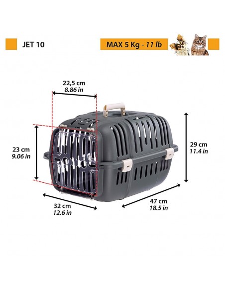 Cage de transport Jet 10 - Ferplast Anka Sac et panier de transport