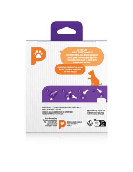Sac à crottes x120 lavande - Pure Family Pure Family Hygiène