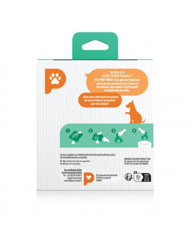 Sac à crottes x120 - Pure Family Pure Family Hygiène