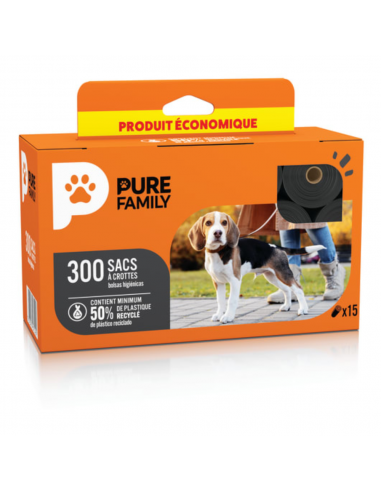 Sac à crottes x300 - Pure Family Pure Family Hygiène