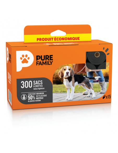 Sac à crottes x300 - Pure Family Pure Family Hygiène