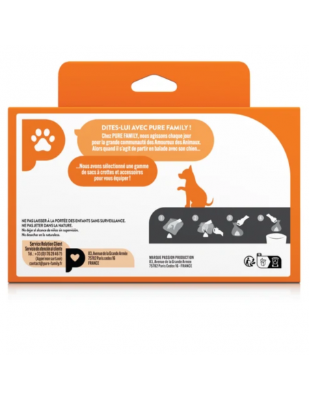 Sac à crottes x300 - Pure Family Pure Family Hygiène