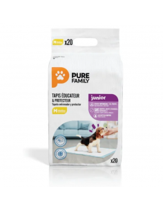 Tapis d'éducation absorbant + M x20 - Pure Family Pure Family Hygiène
