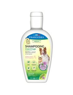 Shampoing antiparasitaire monoï 250ml - Francodex Francodex Shampoing