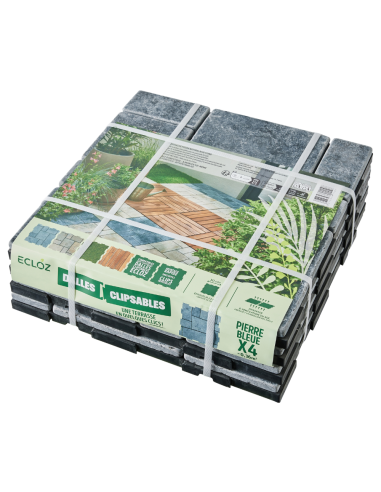 Dalle clipsable pierre grise x4 - ECLOZ ECLOZ Dalle et caillebotis