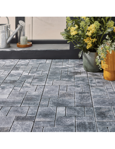 Dalle clipsable pierre grise x4 - ECLOZ ECLOZ Dalle et caillebotis