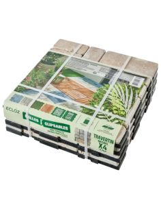 Dalle clipsable pierre blanche x4 - ECLOZ ECLOZ Dalle et caillebotis 2
