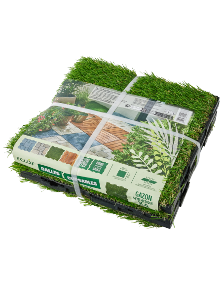 Dalle clipsable gazon x4 - ECLOZ ECLOZ Dalle et caillebotis Dalle clipsable gazon x4 - ECLOZ ECLOZ Dalle et caillebotis