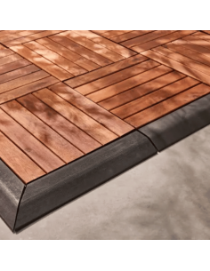 Bandes de finitions dalles clipsables - ECLOZ ECLOZ Dalle et caillebotis