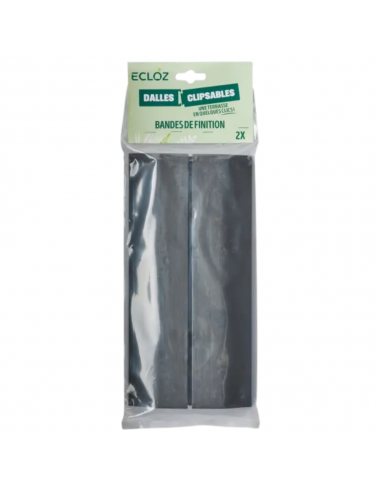 Bandes de finitions dalles clipsables - ECLOZ ECLOZ Dalle et caillebotis