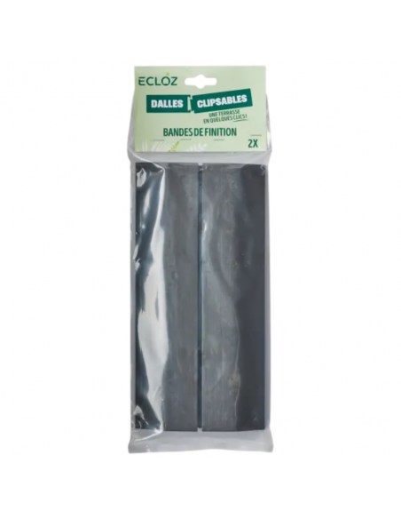 Bandes de finitions dalles clipsables - ECLOZ ECLOZ Dalle et caillebotis Bandes de finitions dalles clipsables - ECLOZ ECLOZ Dalle et caillebotis